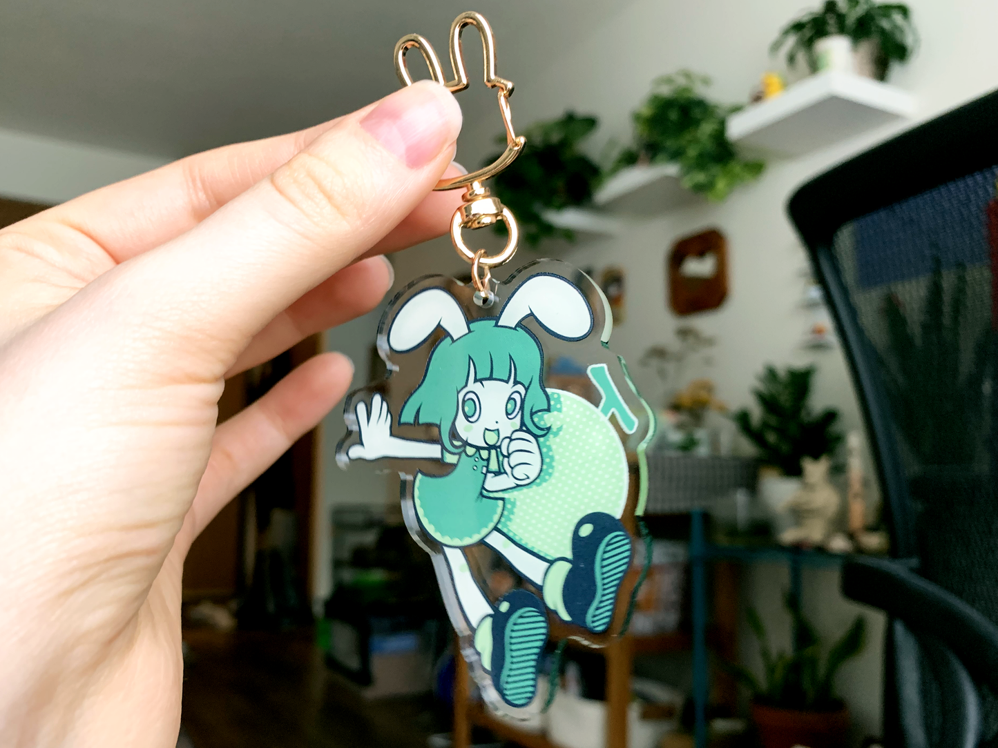 Honeydew Acrylic Charm